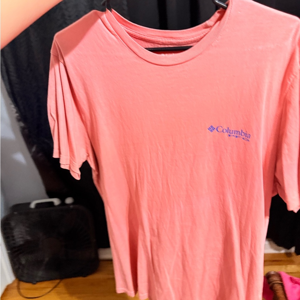 Columbia Coral Tee with Blue Logo
